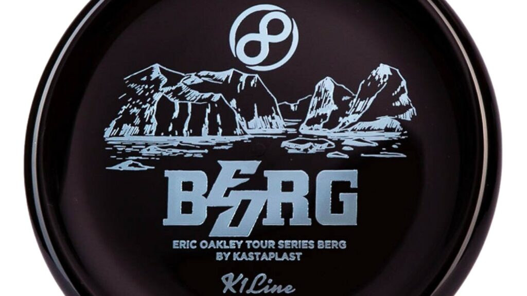 Black Kastaplast K1 Berg Eric Oakley Tour Series with Silver Stamp