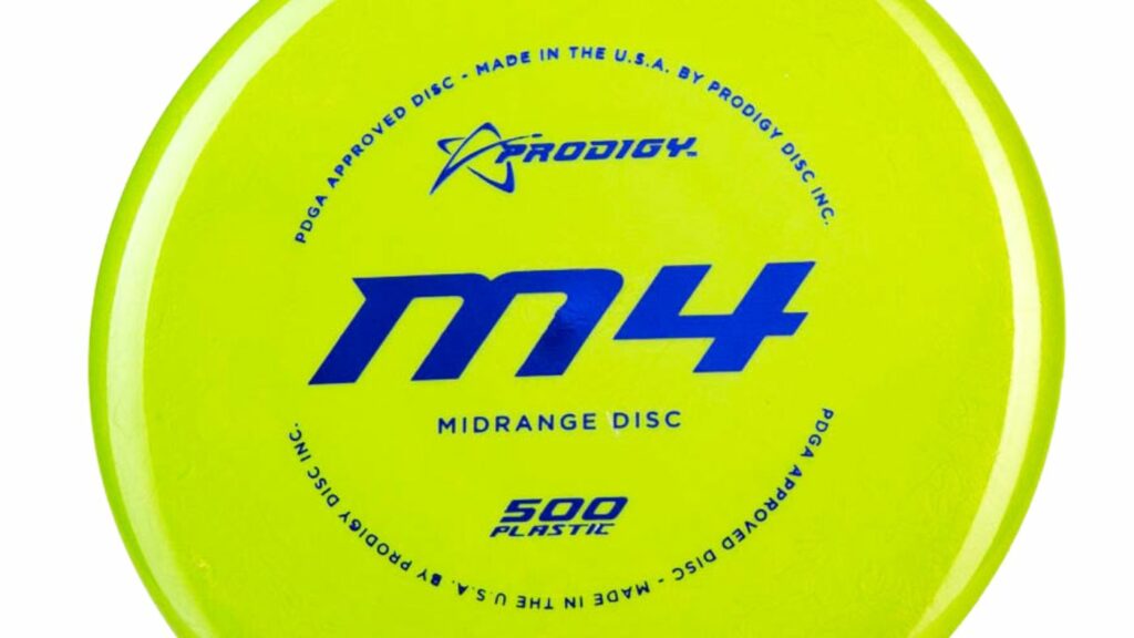 A Prodigy M4 Midrange Green disc with Blue stamp