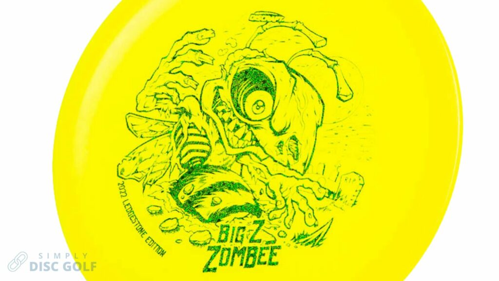 Yellow Discraft Big Z Zombee with Green Stamp