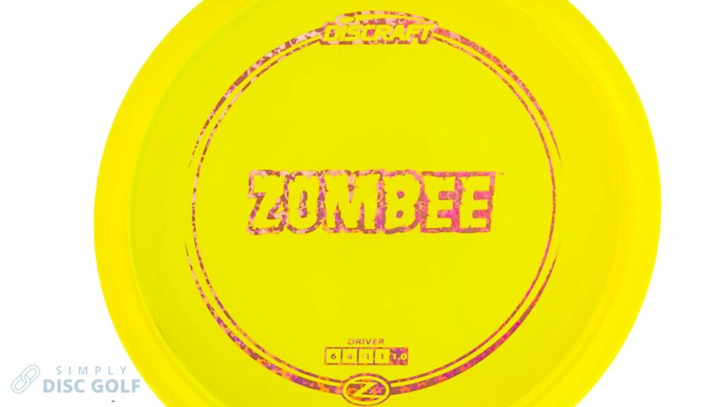 Yellow Discraft Z Zombee with Pink Sparkles Stamp